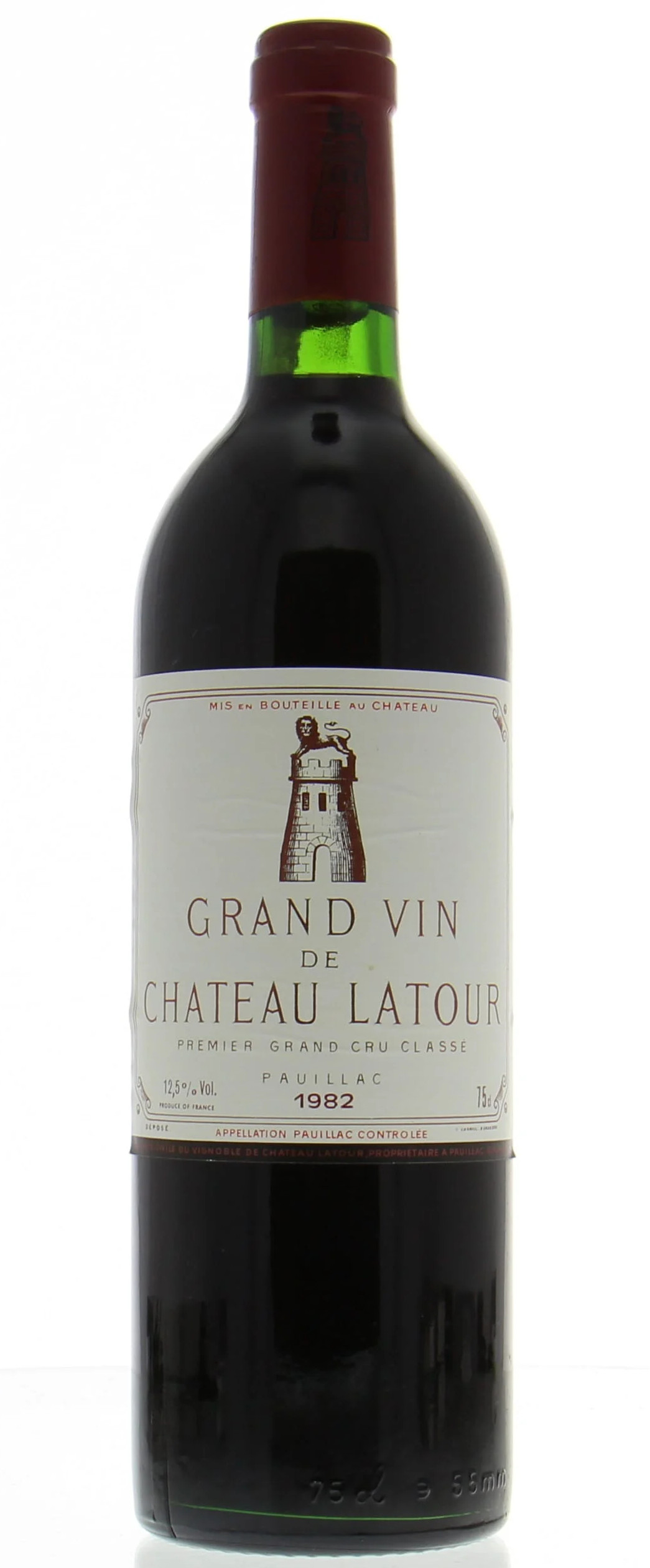 GRAND VIN DE CHATEAU LATOUR 1982空瓶 Chateau Latour 1982 | Wine.com