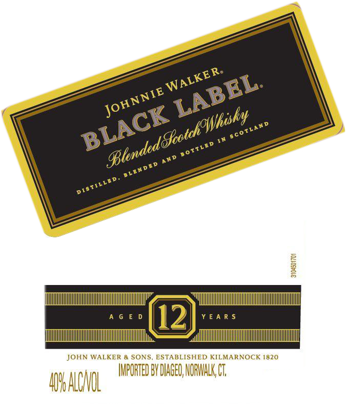 Johnnie Walker 12 Year Black Label Blended Scotch Whisky | Wine.com
