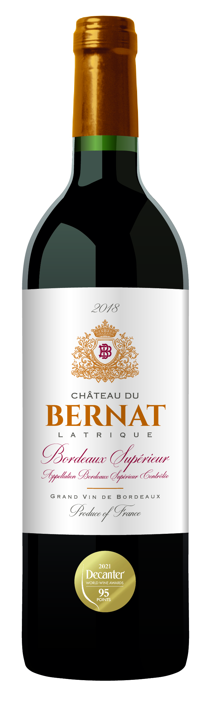 Chateau du Bernat Latrique Bordeaux Superieur 2018 | Wine.com