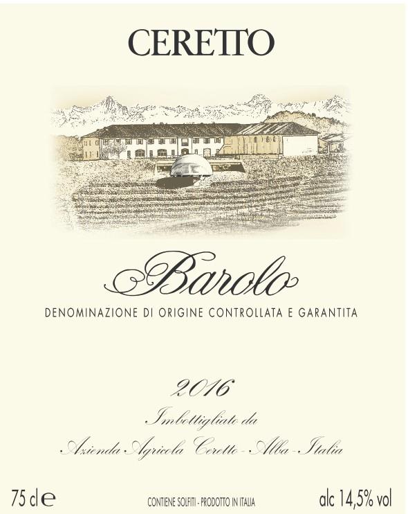 Ceretto Barolo 2016 | Wine.com