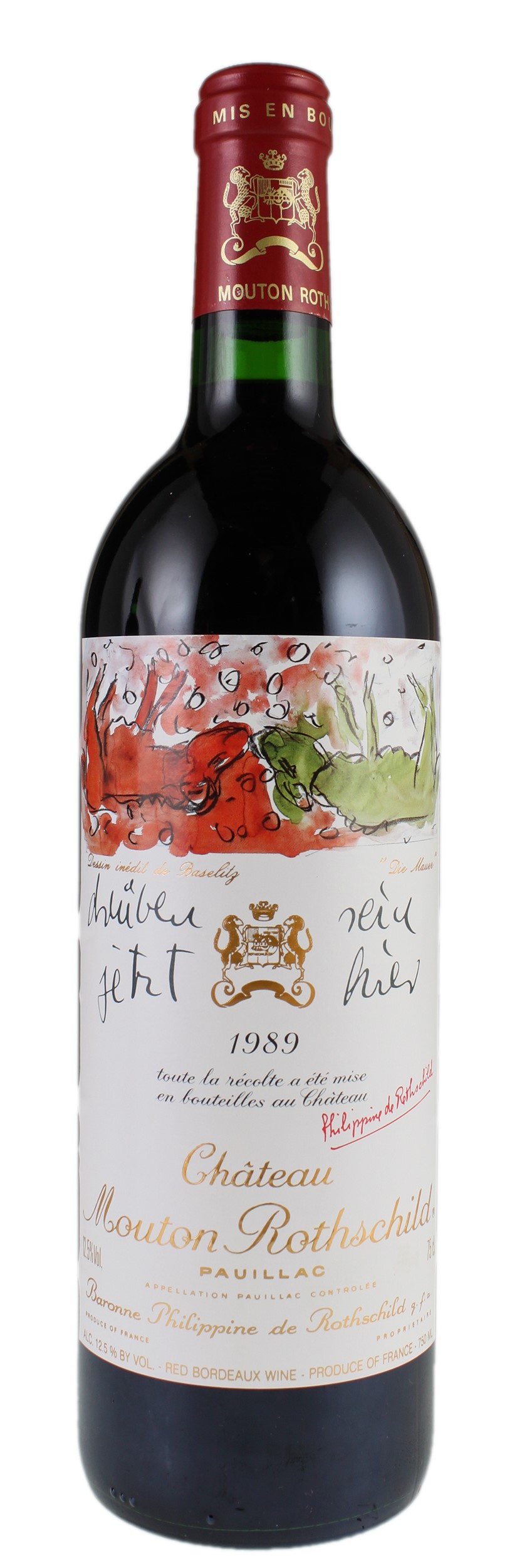 ワイン Chateau Mouton Rothschild 1989 Chateau Mouton Rothschild 1989 | Wine.com