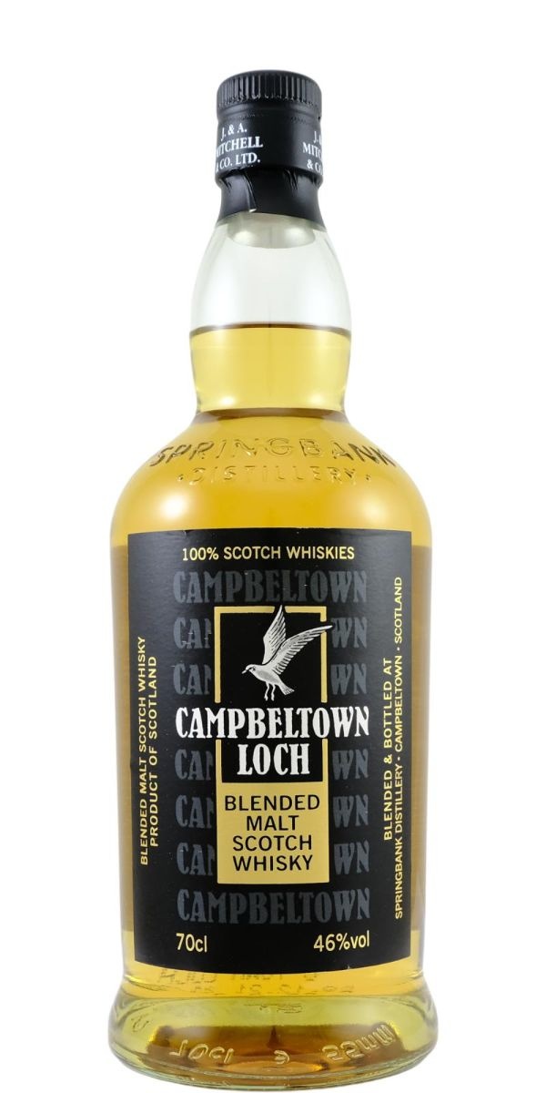 (稀少価値) SPRINGBANK CAMPBELTOWN LOCH Springbank Campbeltown Loch Blended Malt Scotch Whisky (700ML