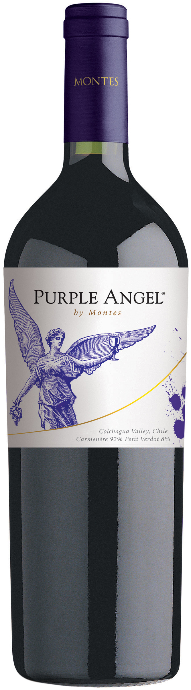 ワイン Montes Purple Angel 2015 Montes Purple Angel Apalta Vineyard Carmenere 2015 | Wine.com