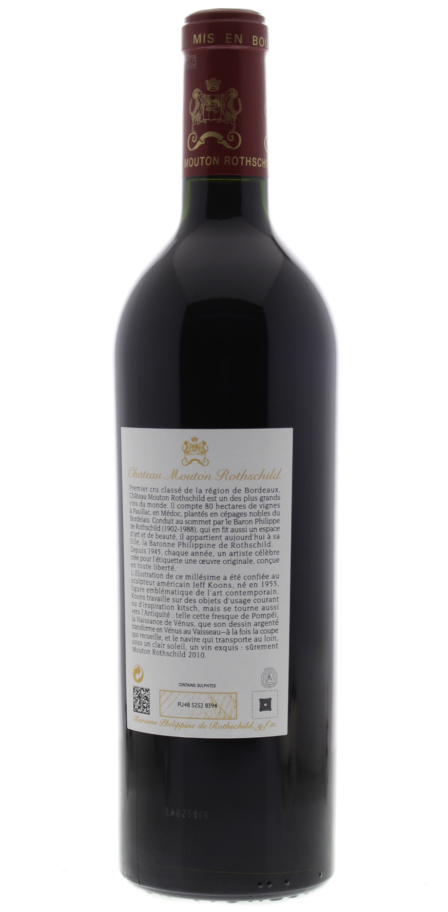 Chateau Mouton Rothschild 2010 | Wine.com