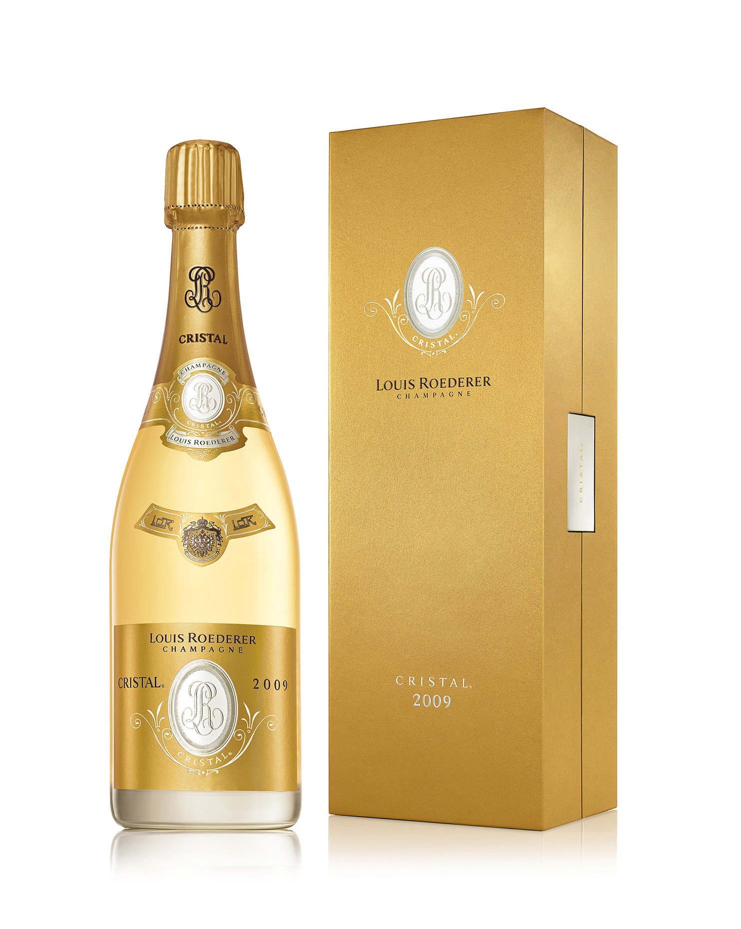 ルイ・ロデレール・クリスタル 2009 750ml ギフトボックス入り Louis Roederer Cristal Brut with Gift Box 2009 | Wine.com