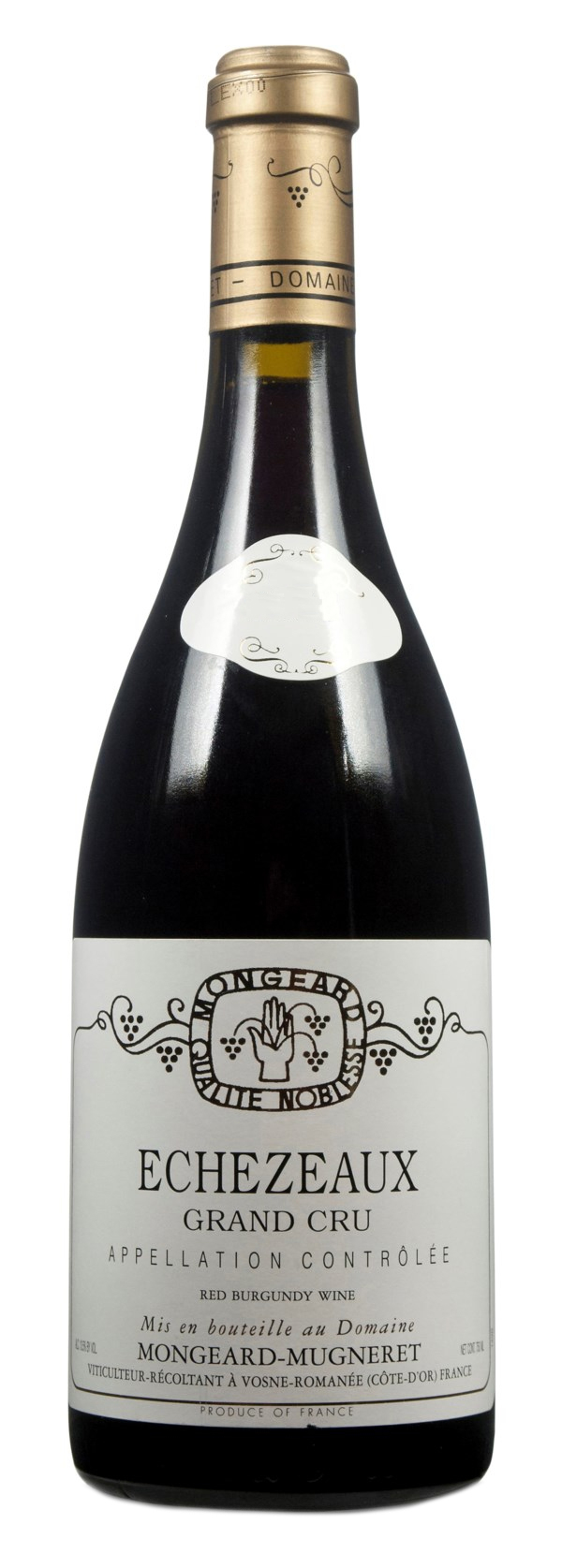エシェゾー、Grand Cru 2009 750ml 空き瓶 Mongeard-Mugneret Echezeaux Grand Cru 2009 | Wine.com