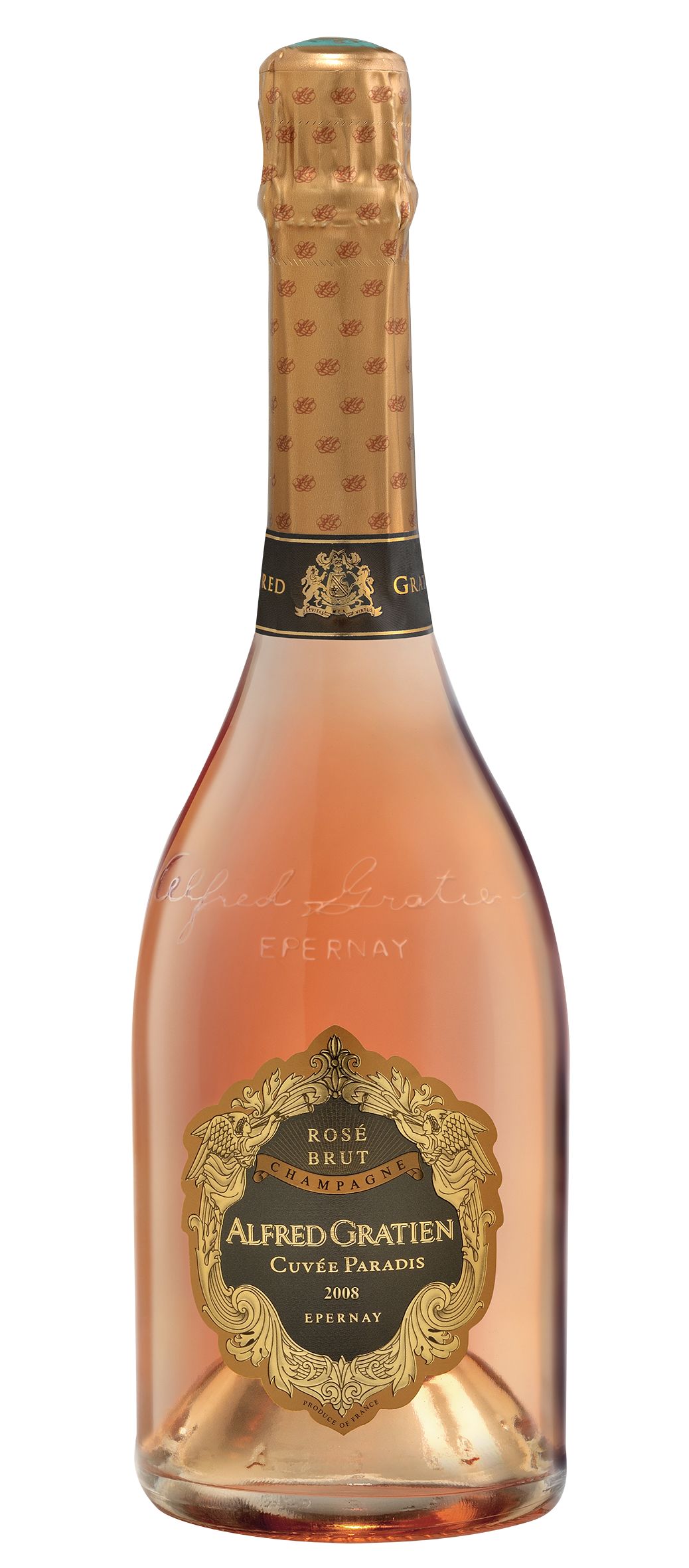 Alfred Gratien Cuvee Paradis Brut Rose with Wooden Gift Box 2008