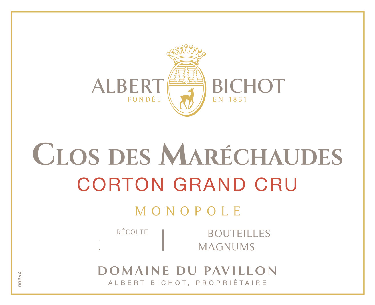 Albert Bichot Corton Clos Des Marechaudes Grand Cru Domaine du