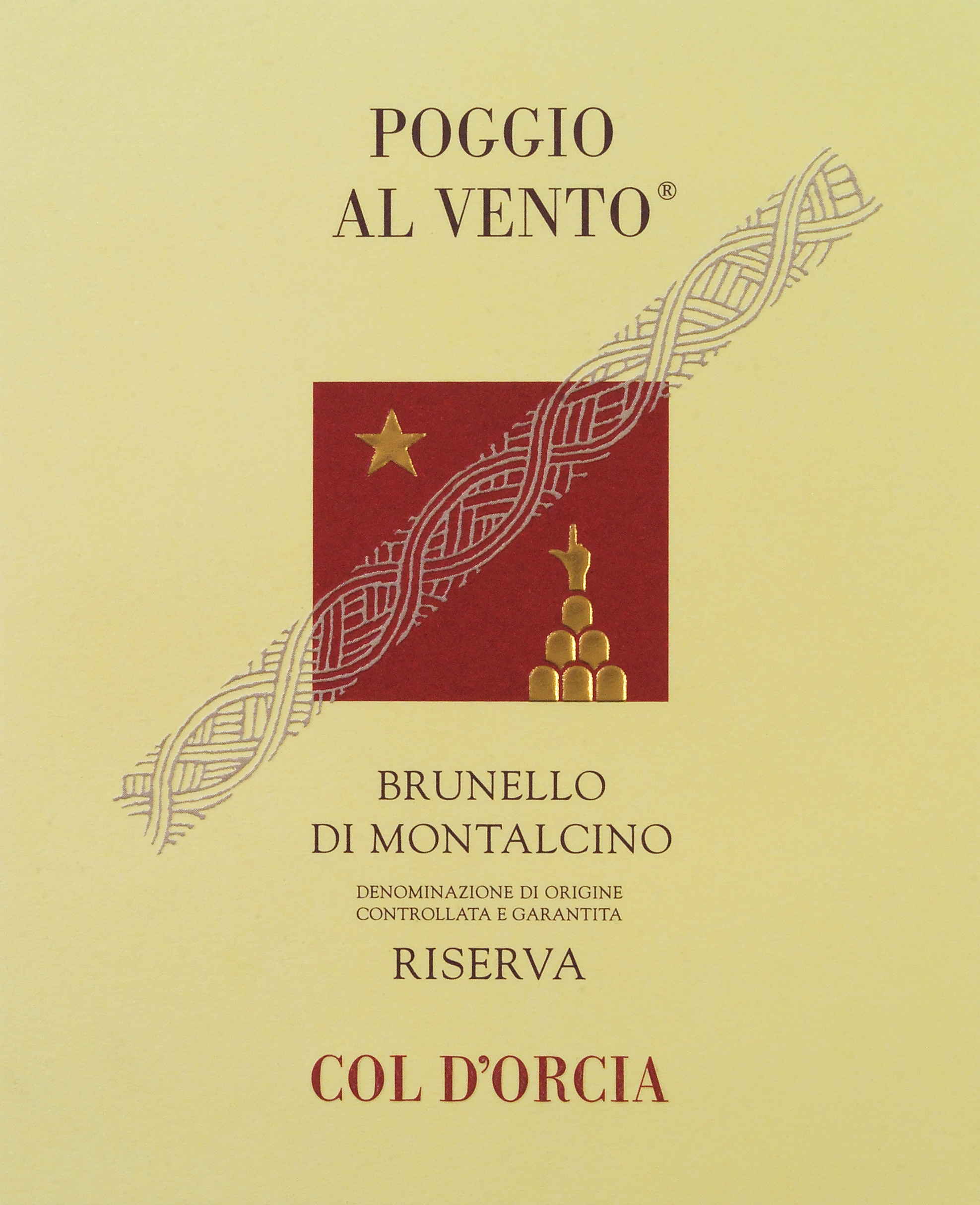 Col d'Orcia Poggio al Vento Brunello di Montalcino Riserva 2015
