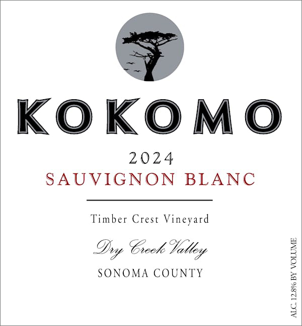 Kokomo Timber Crest Vineyard Sauvignon Blanc 2024 | Wine.com