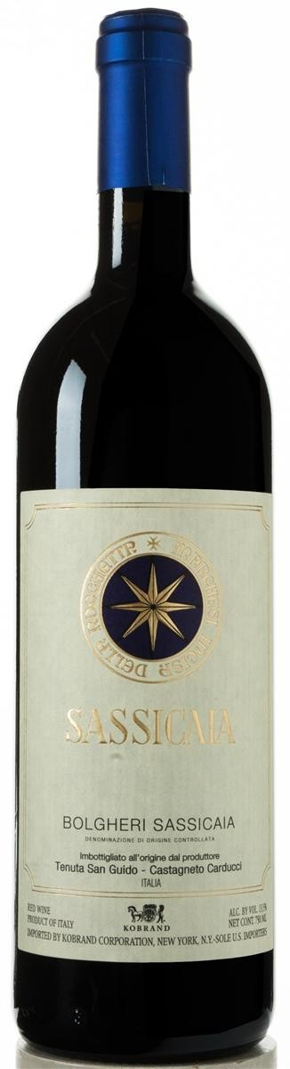 Sassicaia サッシカイア [2009] 750ml Tenuta San Guido Sassicaia 2009 | Wine.com