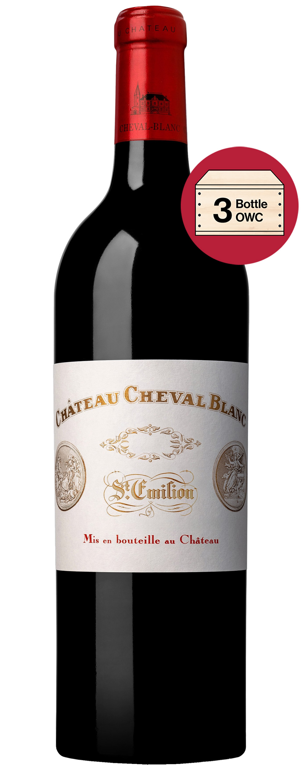 Chateau Cheval Blanc (3 Bottles in OWC - Futures Pre-Sale) 2025