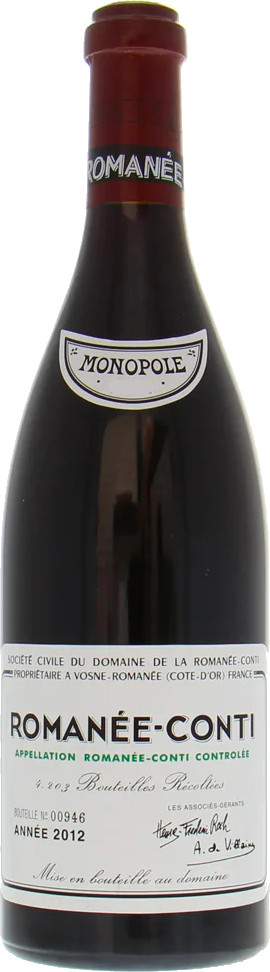Domaine de la Romanee-Conti Romanee-Conti Grand Cru 2019 | Wine.com