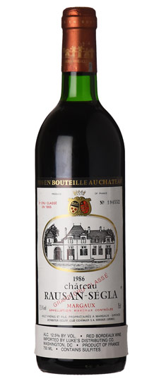 Chateau Rauzan-Segla 1986 | Wine.com