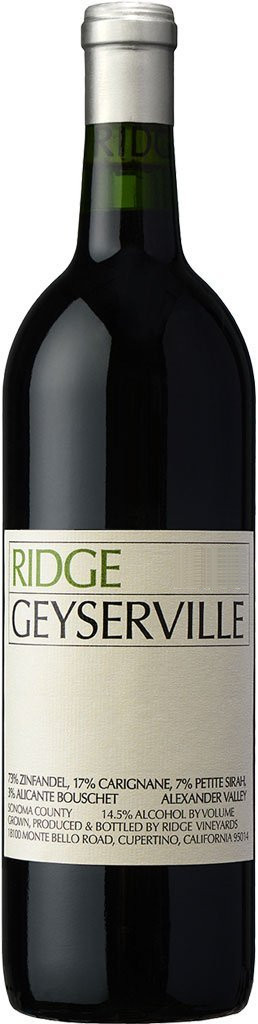 リッジ ガイザーヴィル 2017 赤ワイン Ridge Geyserville Ridge Geyserville 2017 | Wine.com