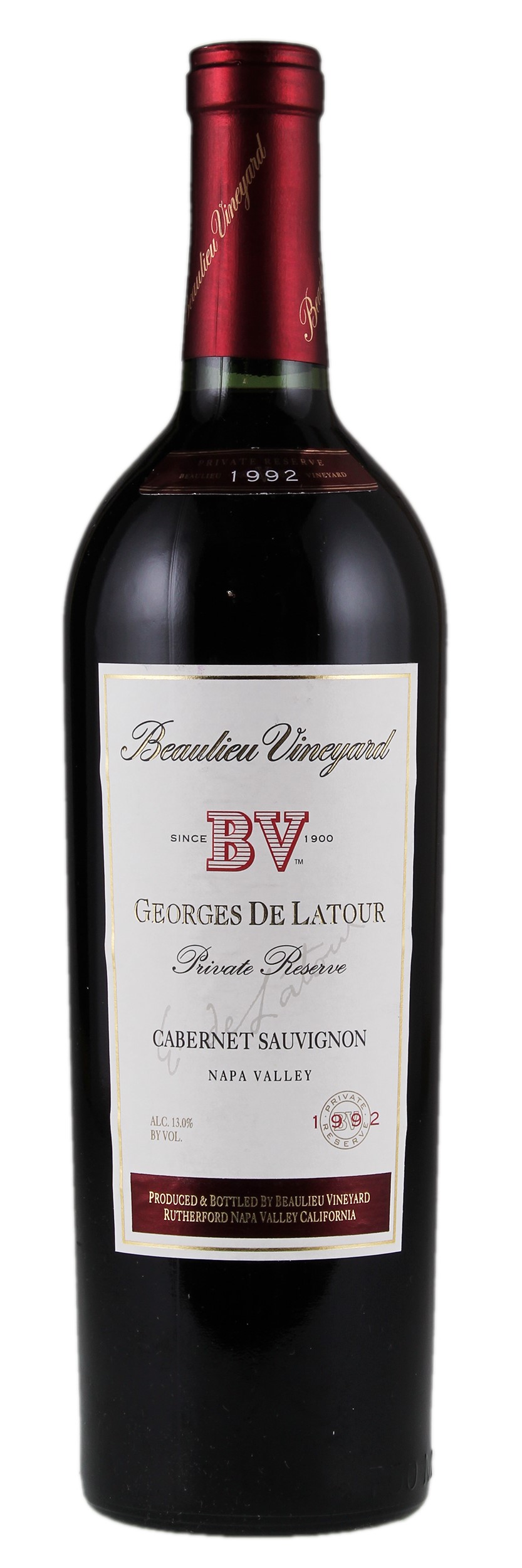 Beaulieu Vineyard Georges de Latour Private Reserve 1999 | Wine.com