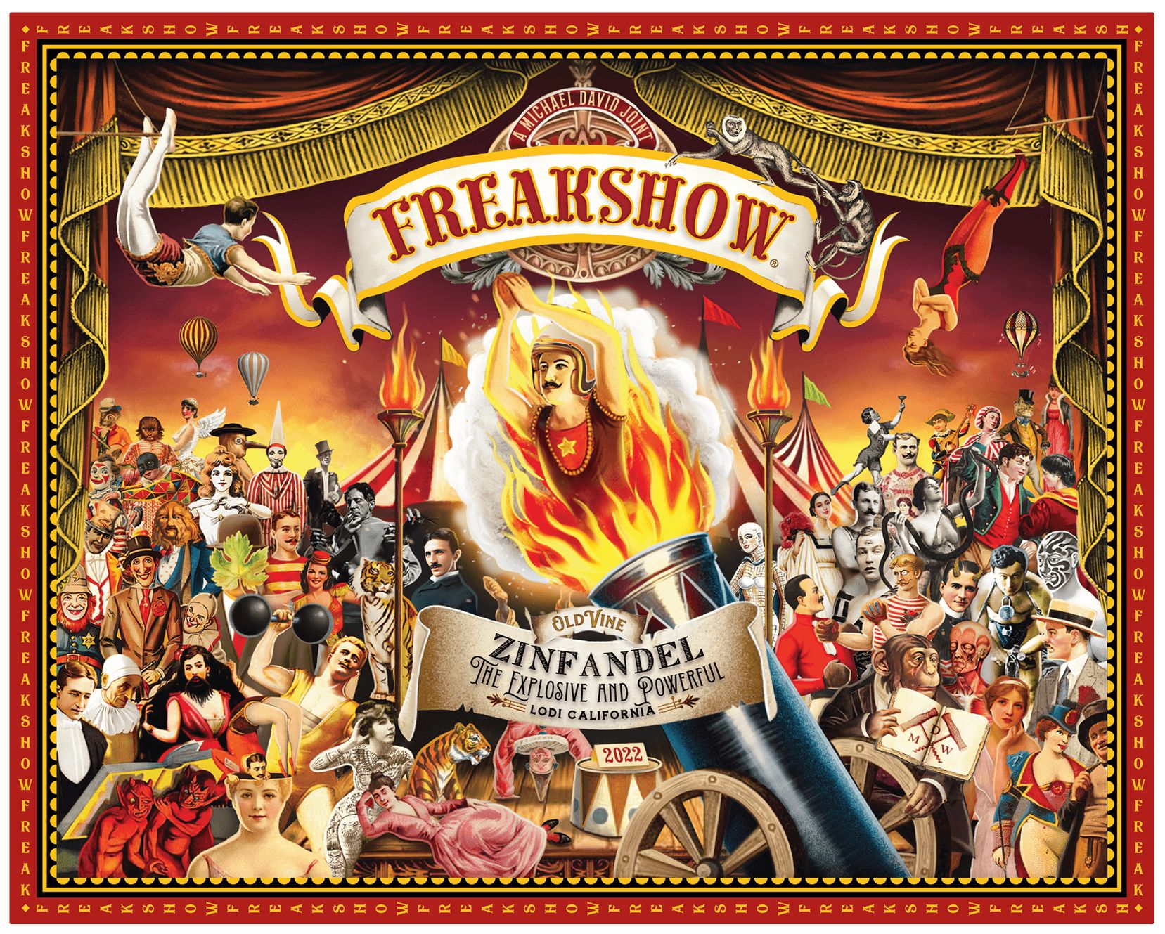 Michael David Winery Freakshow Old Vine Zinfandel 2022 | Wine.com