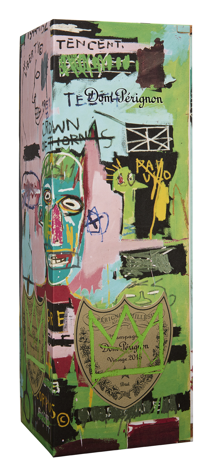 Dom Perignon Jean-Michel Basquiat Special Edition (Green Crown