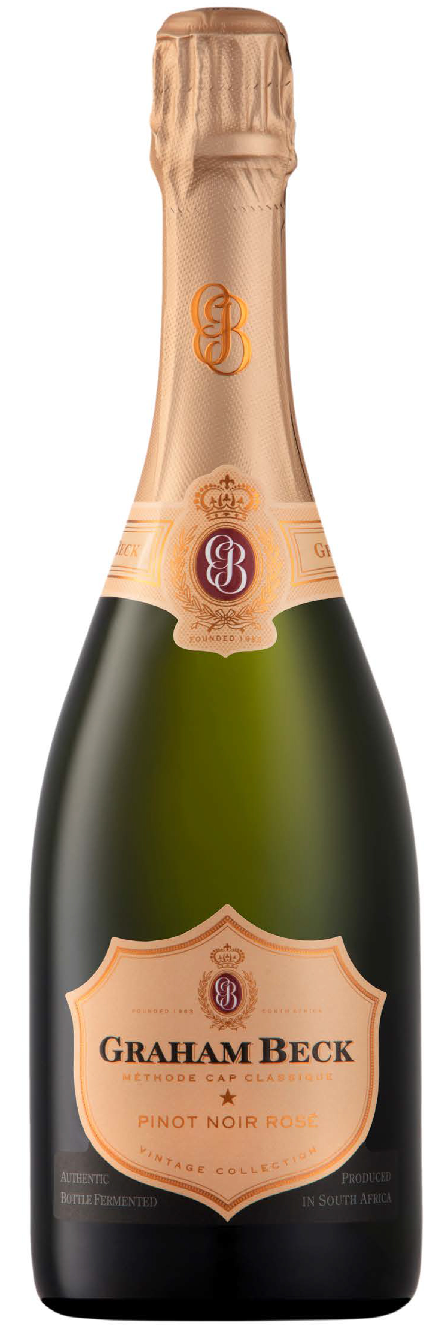 Graham Beck Methode Cap Classique Brut Rose 2018 | Wine.com