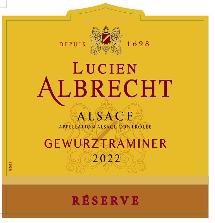 Lucien Albrecht Reserve Gewurztraminer 2022 | Wine.com