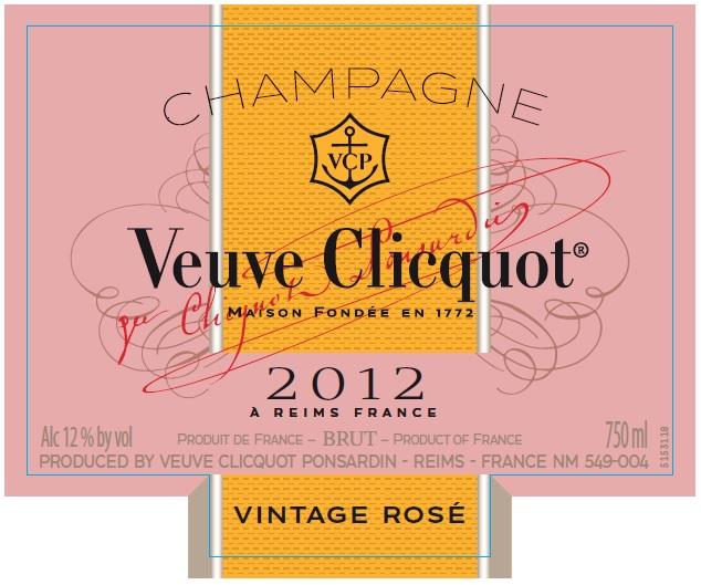Veuve Clicquot Vintage Brut Rose 2012 | Wine.com