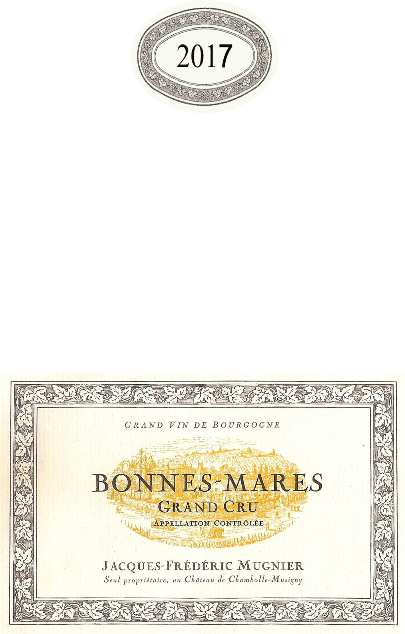 Domaine Jacques-Frederic Mugnier Bonnes-Mares Grand Cru 2017