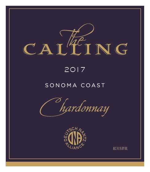 .CALLC. 古川本舗 The Calling Sonoma Coast Chardonnay 2017 | Wine.com