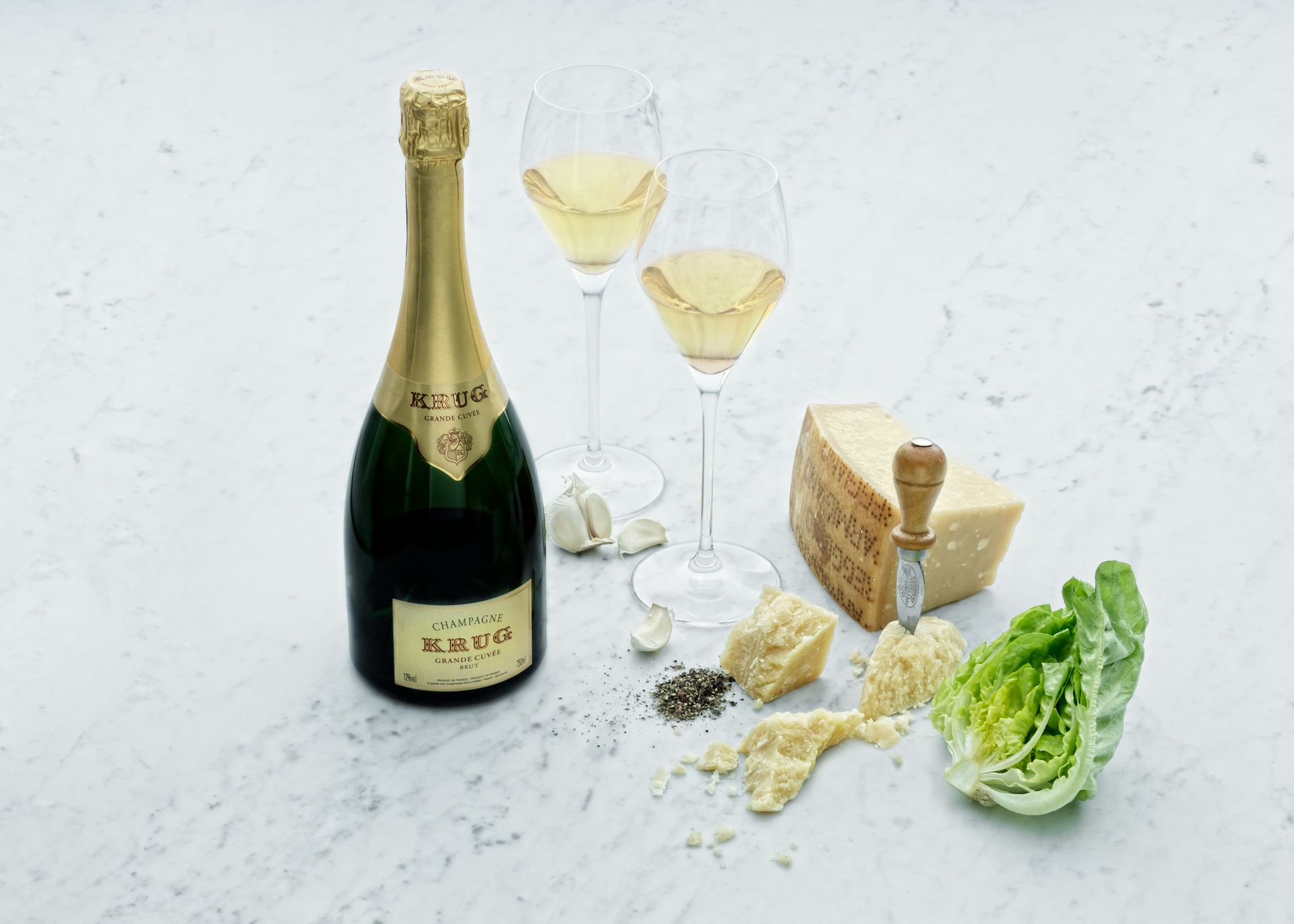Krug Sharing: Grande Cuvee Brut and 2 Riedel Glasses | Wine.com