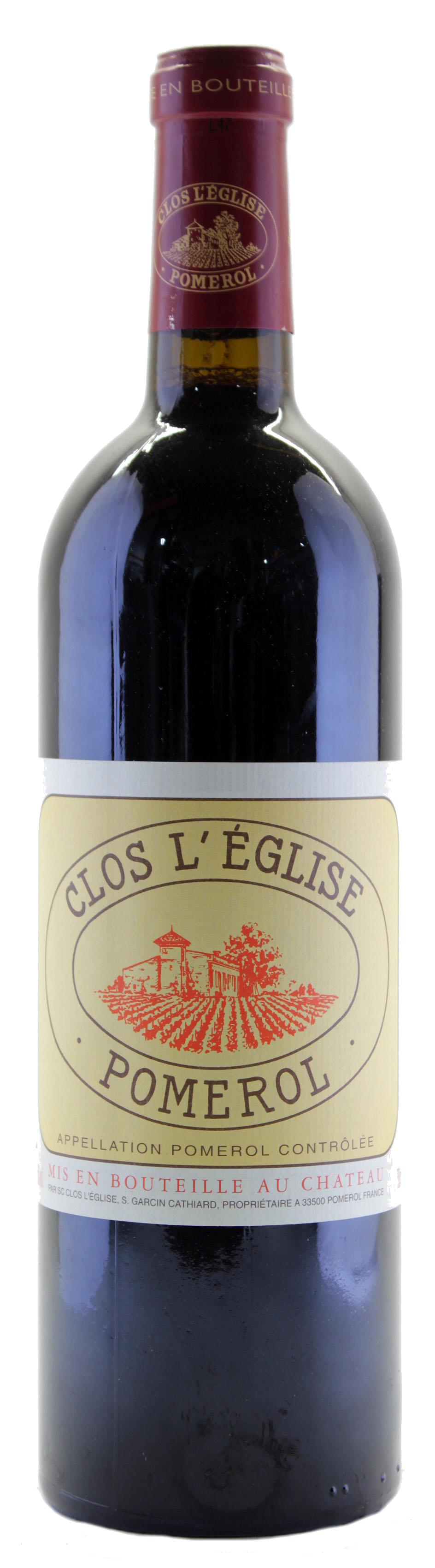 Clos L'Eglise Pomerol 2015 | Wine.com
