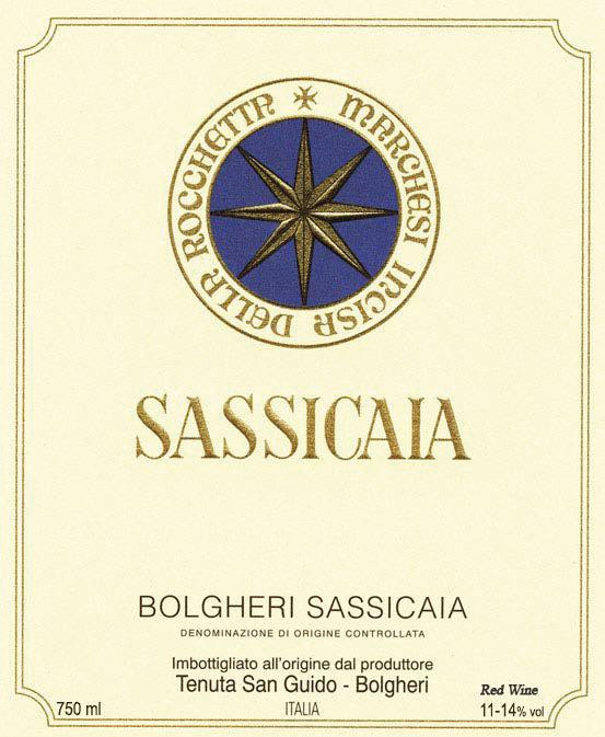 Tenuta San Guido Sassicaia 2016 | Wine.com