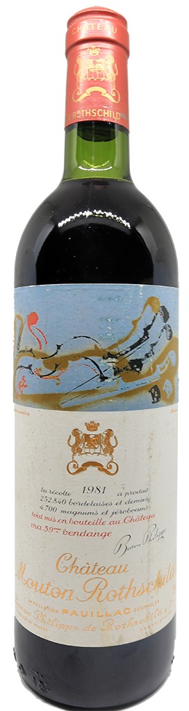 Chateau Mouton Rothschild 1981 | Wine.com