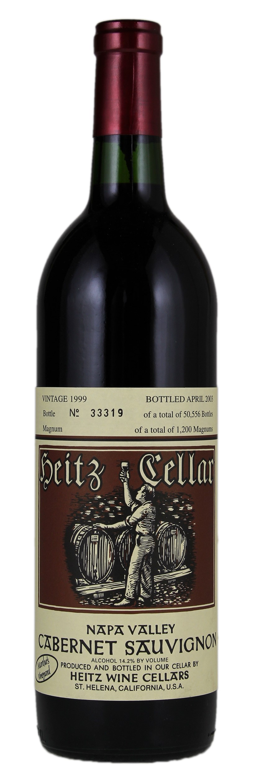 Heitz Cellar Martha's Vineyard Cabernet Sauvignon 1999 | Wine.com