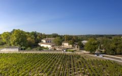 Chateau Fage Aerial View Winery Image