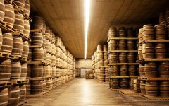 Hennessy Hennessy barrel room Winery Image