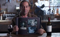Josh Cellars Joe Carr with Photos of Father,  Josh  Winery Image