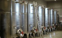 Grand Fossil Fermentation Tanks Winery Image