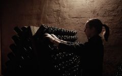 Contadi Castaldi Champagne Riddling Technique Winery Image