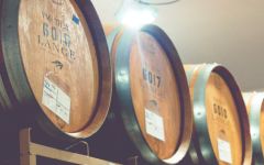 Lange Estate Winery & Vineyards Barrels Winery Image