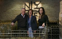 Nino Franco Primo, Wife Annalisa & Daughter Silvia Winery Image
