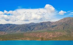 Agua de Piedra The Mountains Above Agua de Piedra Winery Image