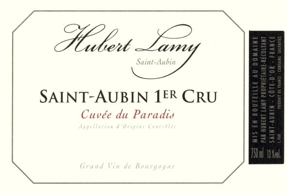 Hubert Lamy Saint-Aubin Cuvee du Paradis Premier Cru 2014 | Wine.com