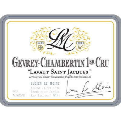 Lucien Le Moine Gevrey-Chambertin Lavaut Saint Jacques Premier Cru