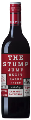 d'Arenberg The Stump Jump Cabernet Sauvignon 2021 McLaren Vale South Australia best cheap cabernet sauvignon under $12