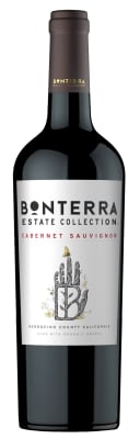 Bonterra Estate Collection Cabernet Sauvignon 2022 Mendocino California organic affordable cabernet