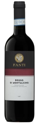 Glass of Tuscan red wine