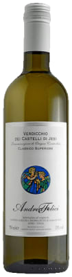 Verdicchio wine bottle