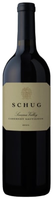 Schug Sonoma Valley Cabernet Sauvignon 2021 best Sonoma cabernet sauvignon under $50