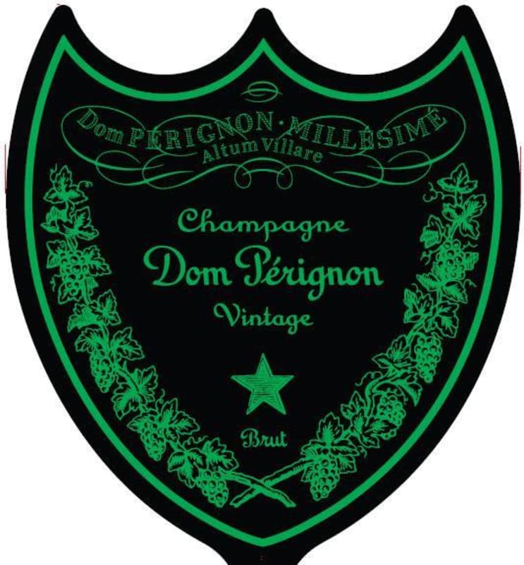 Dom Perignon Vintage Luminous Bottle 2004 Front Label