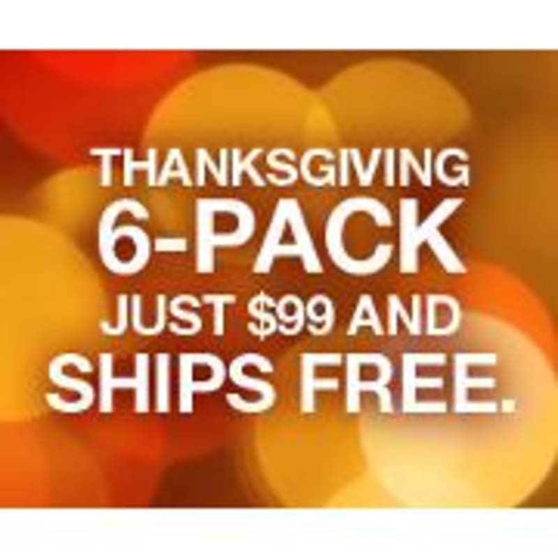 Thanksgiving 6-pack Gift Product Image