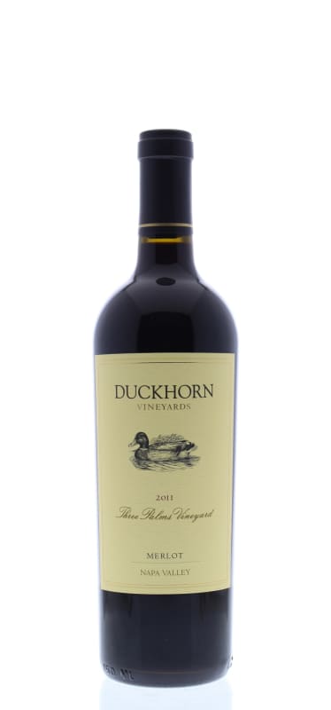 Duckhorn Three Palms Merlot 2011 Front Bottle Shot